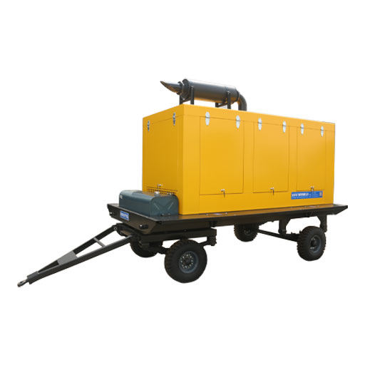 دیزل ژنراتور تریلردار و سیار SHANHUA مناسب پروژههای راهسازی